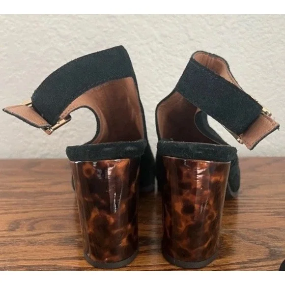 Vionic Lacey Tortoise Open Heel Booties Size 11 - Picture 2 of 4